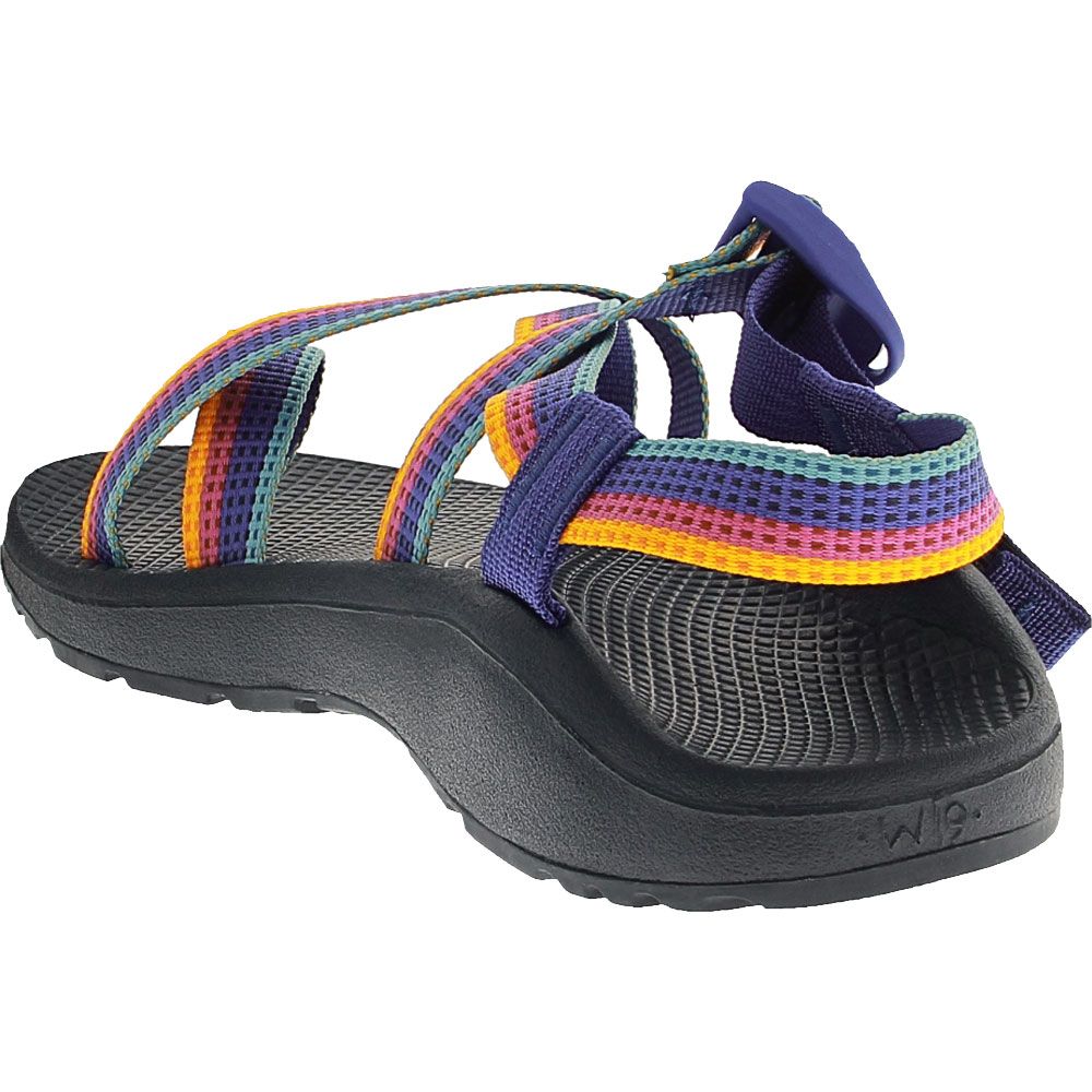 Chaco Z Cloud 2 Outdoor Sandals - Womens Tetra Sunset Back View