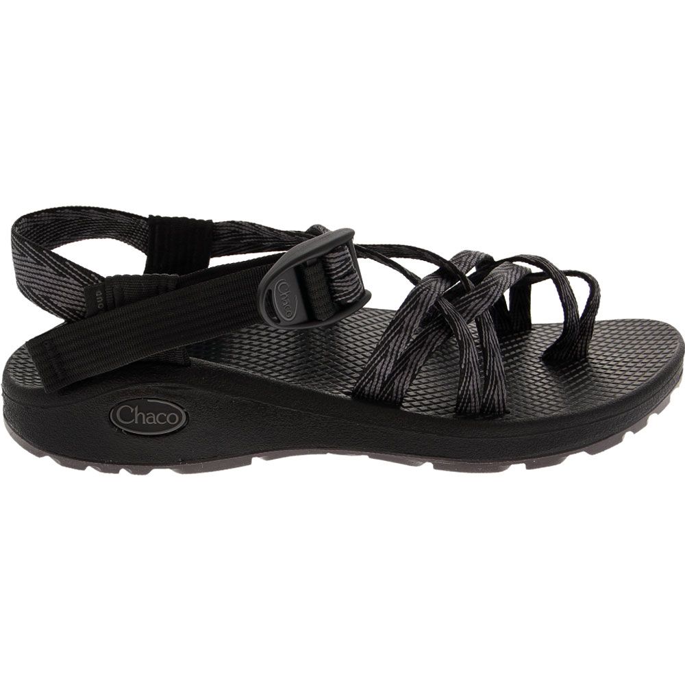 Chaco Z Cloud X2 Womens Outdoor Sandals Limb Black Side View