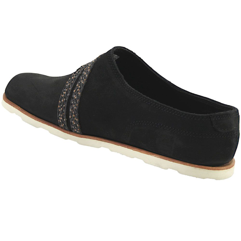 Chaco Harper Slide Slip on Casual Shoes - Womens Black Back View