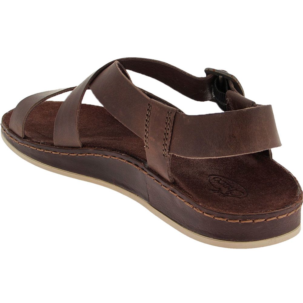 Chaco Wayfarer Strappy Sandals - Womens Otter Back View