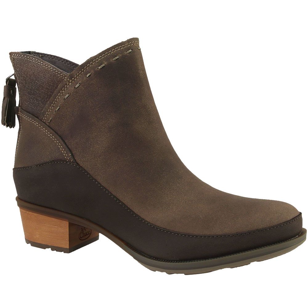 Chaco Cataluna Mid Ankle Boots - Womens Fossil