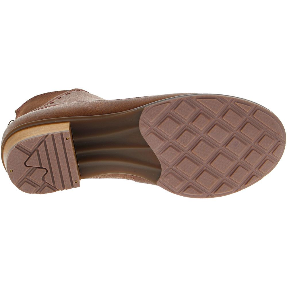 Chaco Cataluna Mid Ankle Boots - Womens Tan Sole View