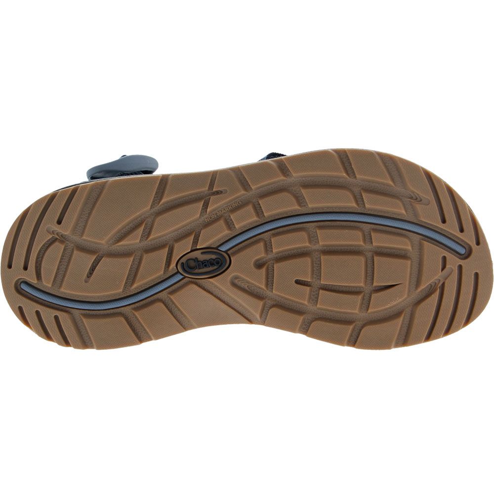 Chaco Z Cloud Womens Outdoor Sandals Rambling Navy Sole View