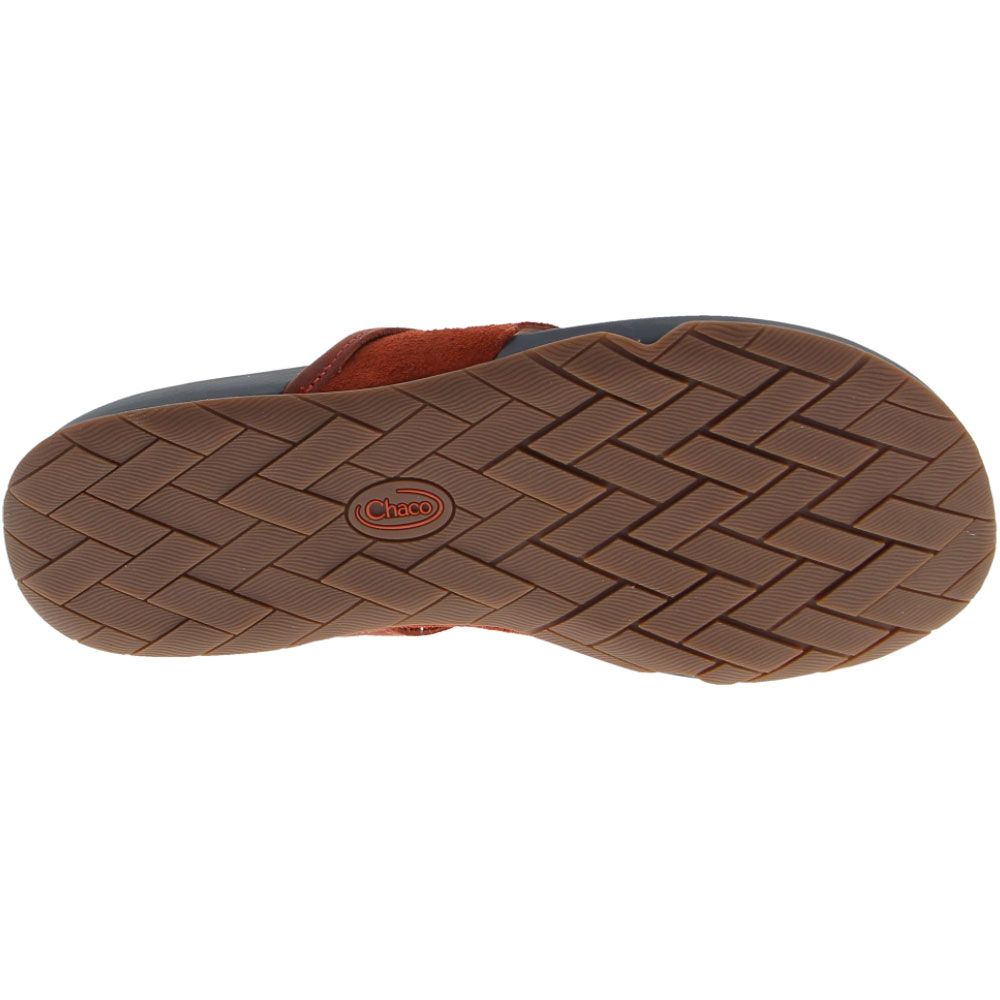 Chaco Hermosa Sandals - Womens Burgundy Sole View