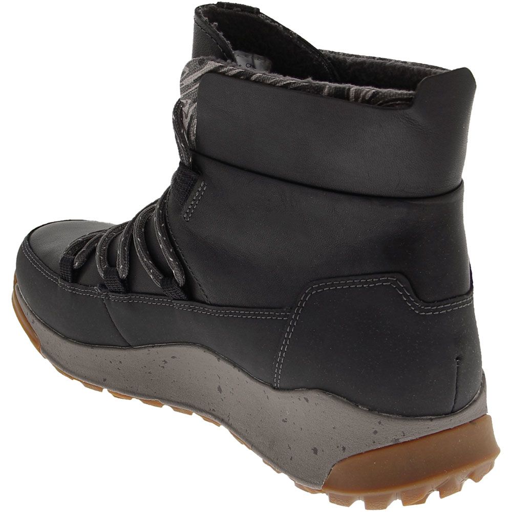 Chaco Borealis Peak Water Casual Boots - Womens Black Back View