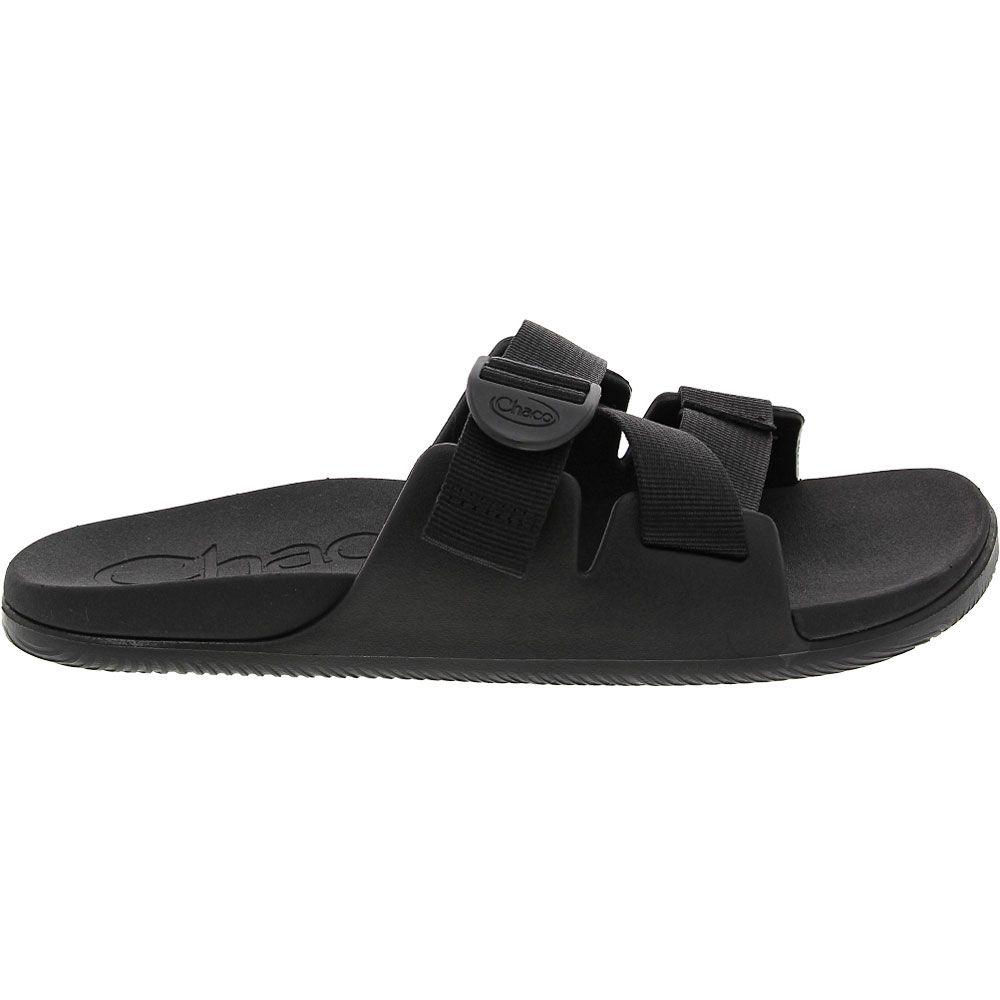 Chaco Chillos Slide Water Sandals - Womens Black Side View