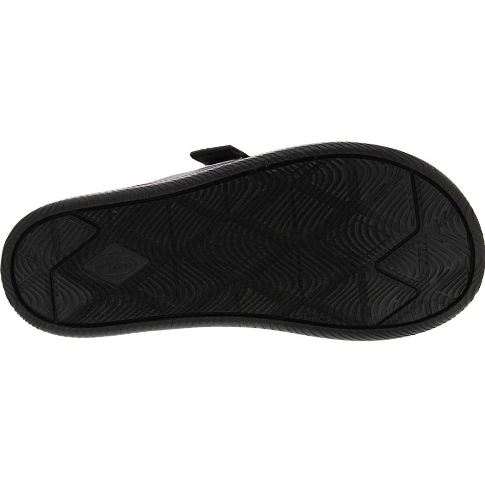 Chaco Chillos Slide Water Sandals - Womens Black Sole View