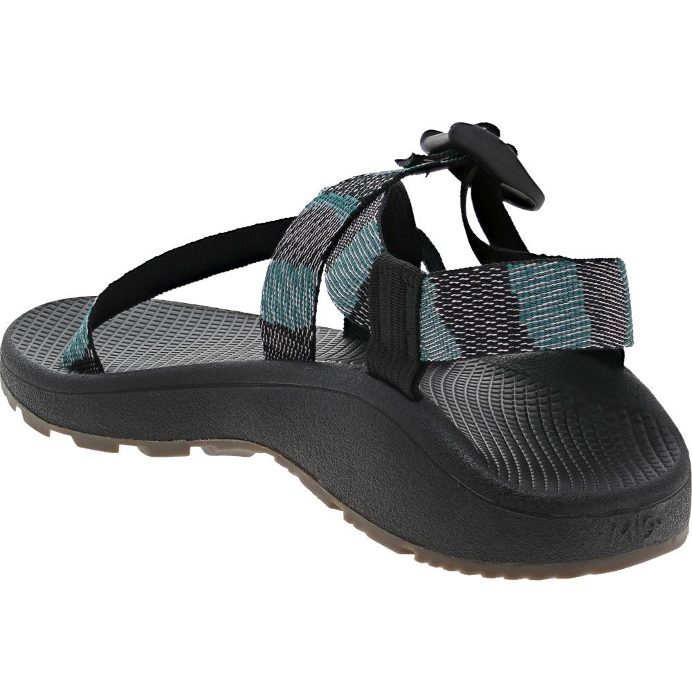 Chaco Z Cloud Outdoor Sandals - Mens Weave Black Back View