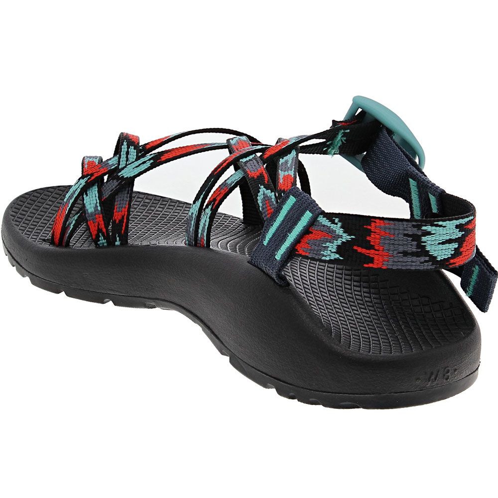 Chaco Zx/2 Classic Outdoor Sandals - Womens Ariel Aqua Back View