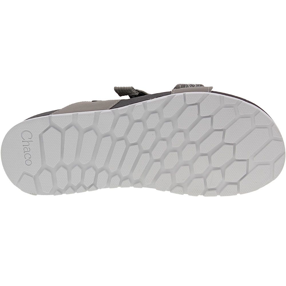 Chaco Lowdown Outdoor Sandals - Womens Pully Gray Sole View