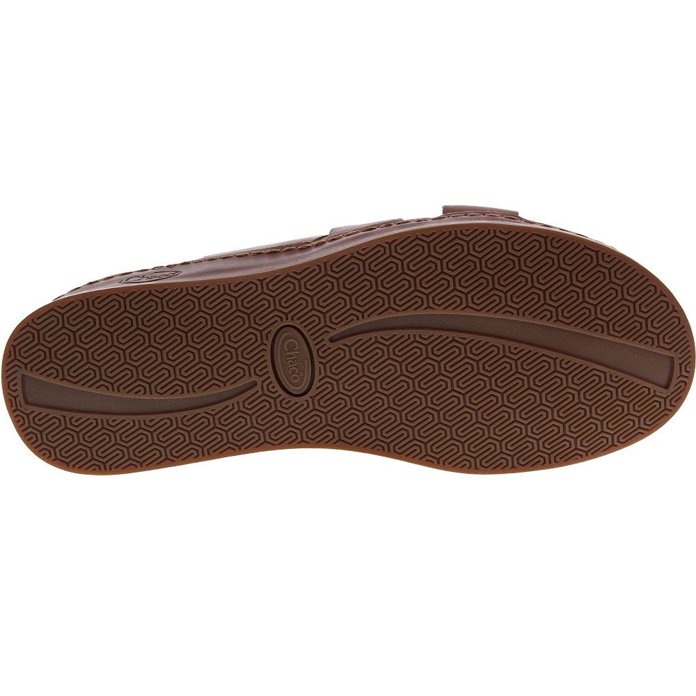 Chaco Wayfarer Slide Sandals - Womens Toffee Sole View