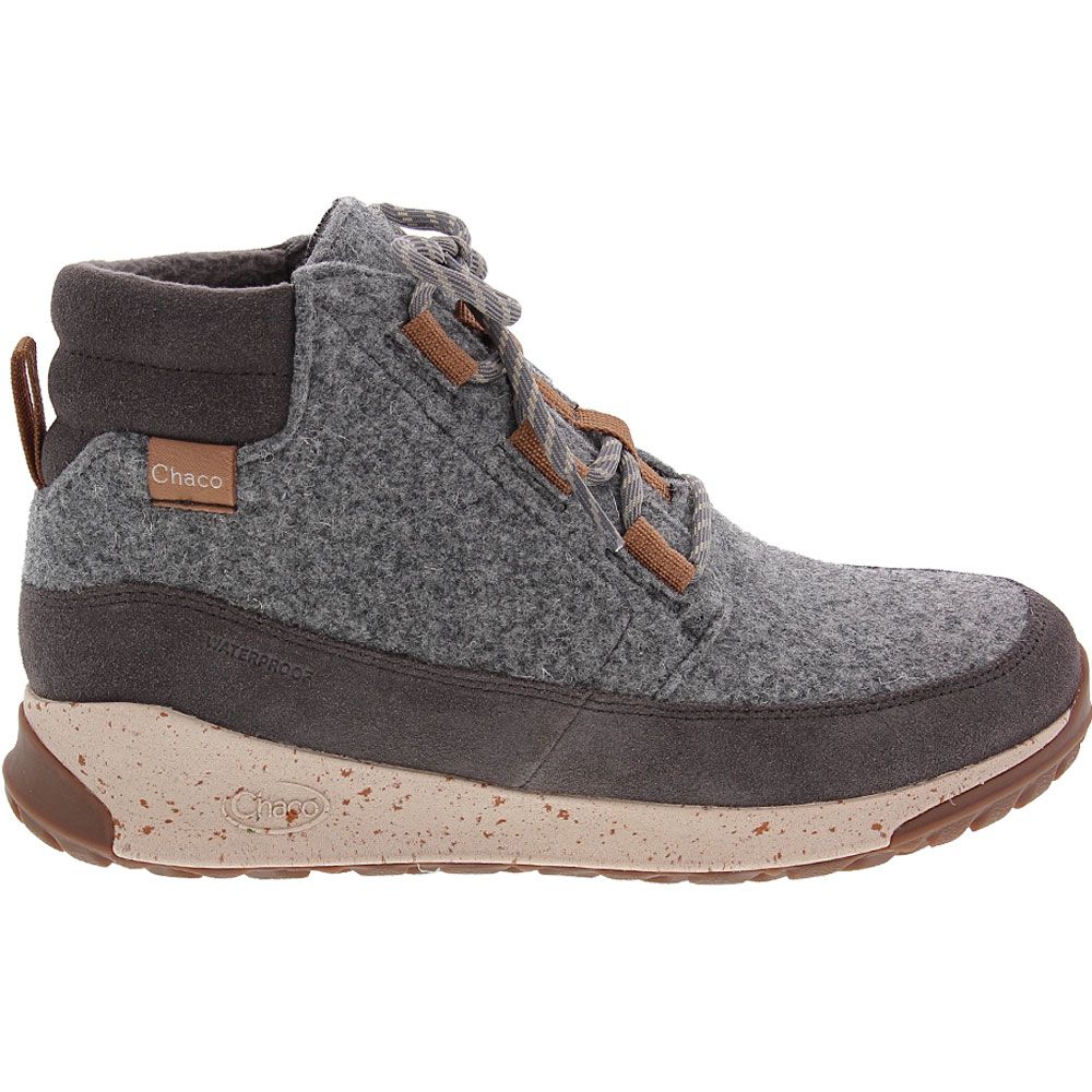 Chaco Borealis Ledge H2O Casual Boots - Womens Grey Side View
