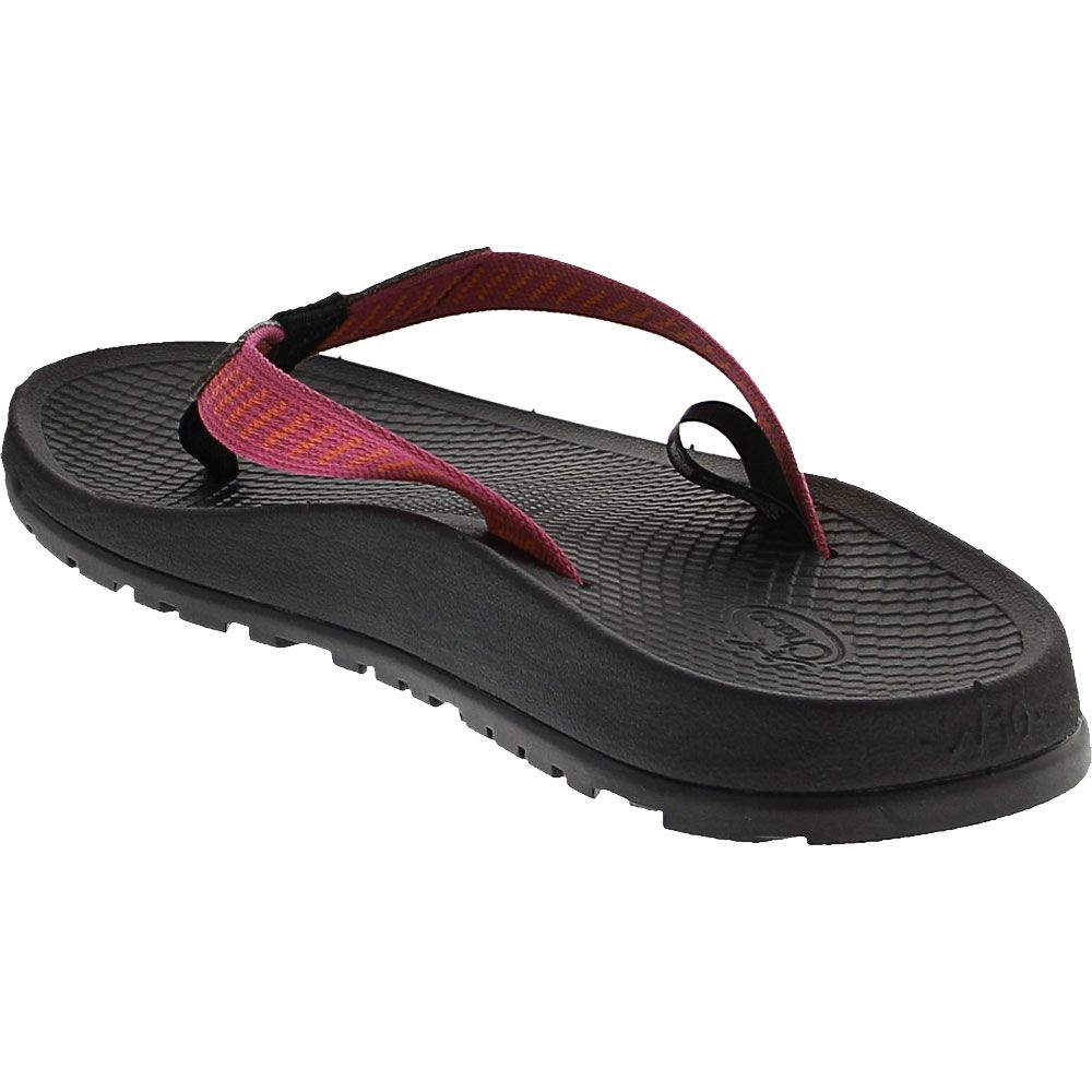 Chaco Lowdown Flip Outdoor Sandals - Womens Purple Back View