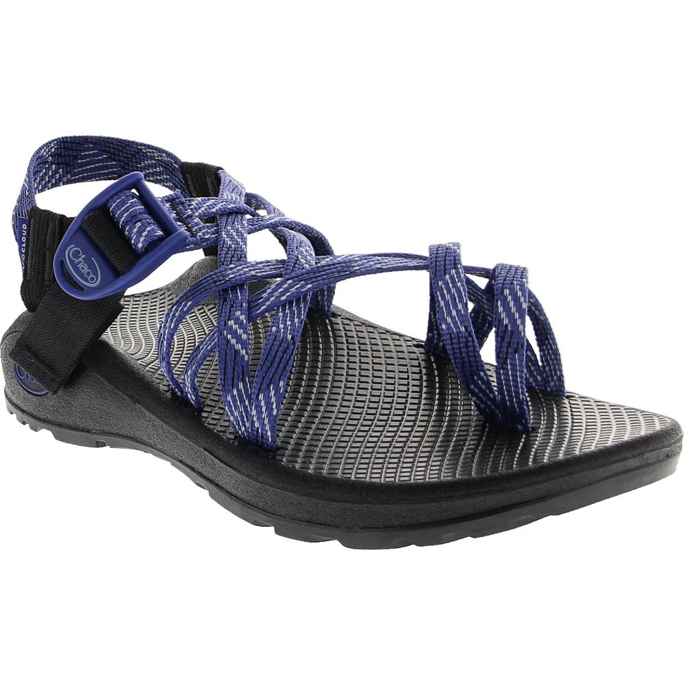 Chaco Z Cloud X2 Outdoor Sandals - Womens Overhaul Blue White