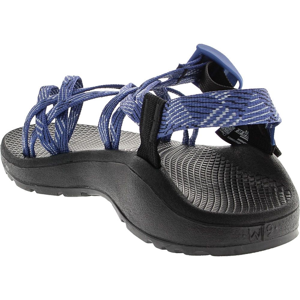 Chaco Z Cloud X2 Outdoor Sandals - Womens Overhaul Blue White Back View