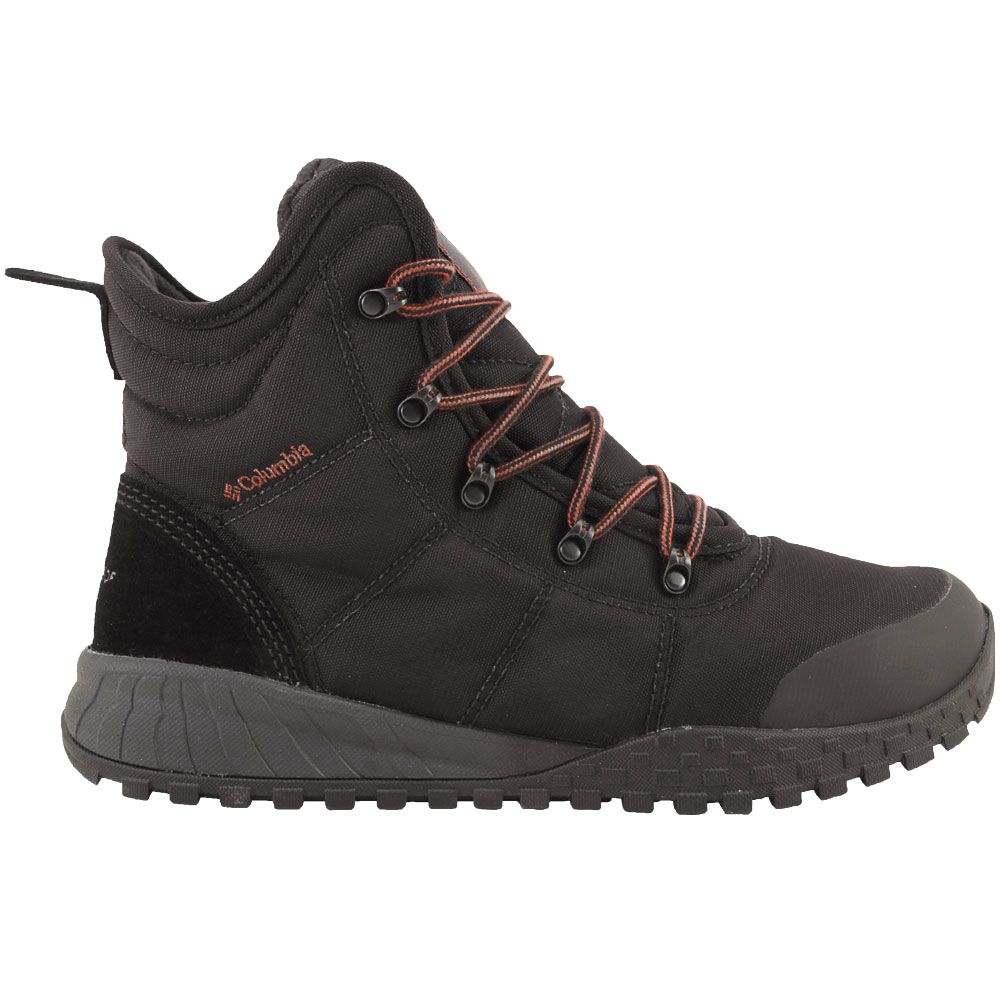 Columbia Fairbanks Omni Comfort Winter Boots - Mens Black Rust