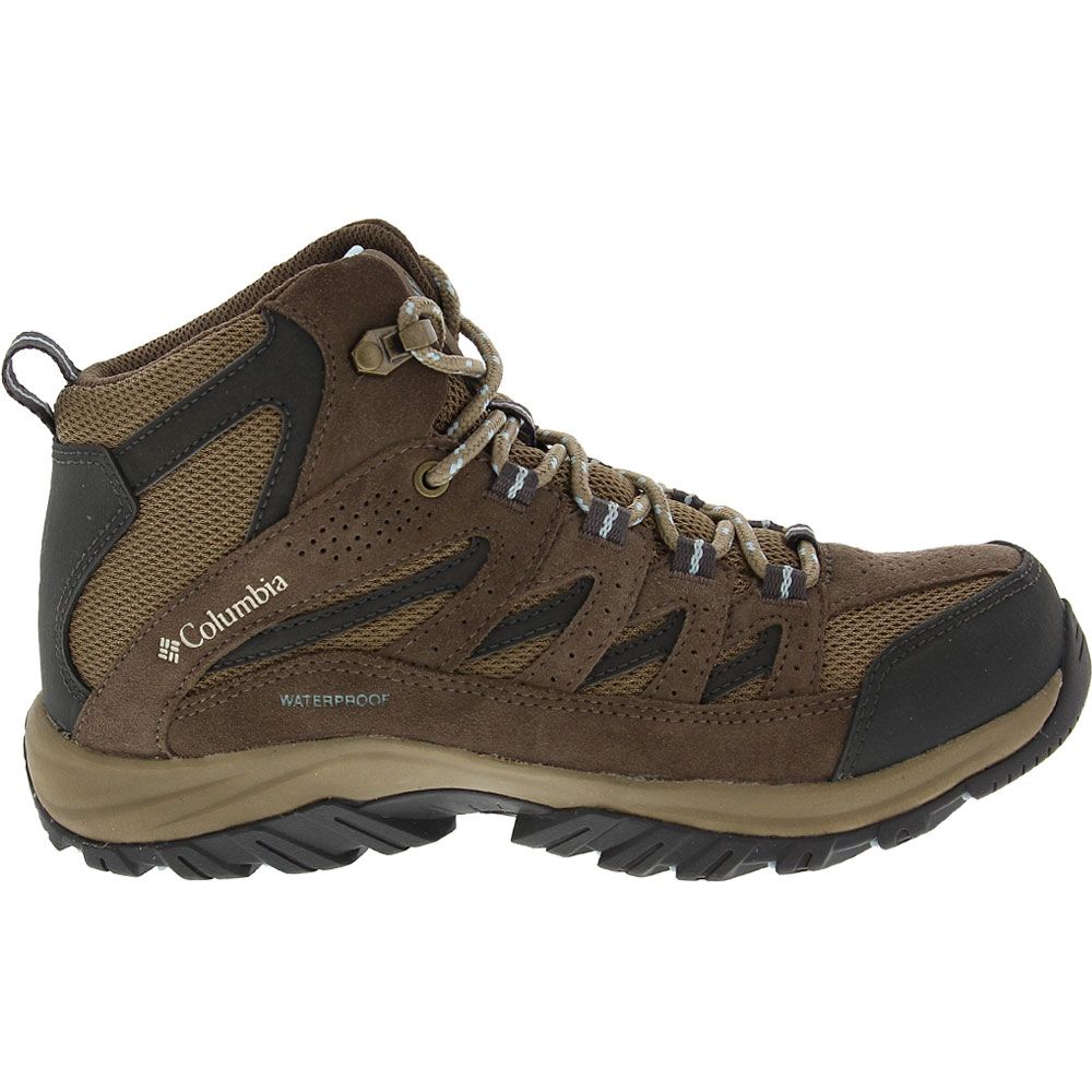Columbia Crestwood Mid Waterpro Hiking Boots - Womens Tan Side View