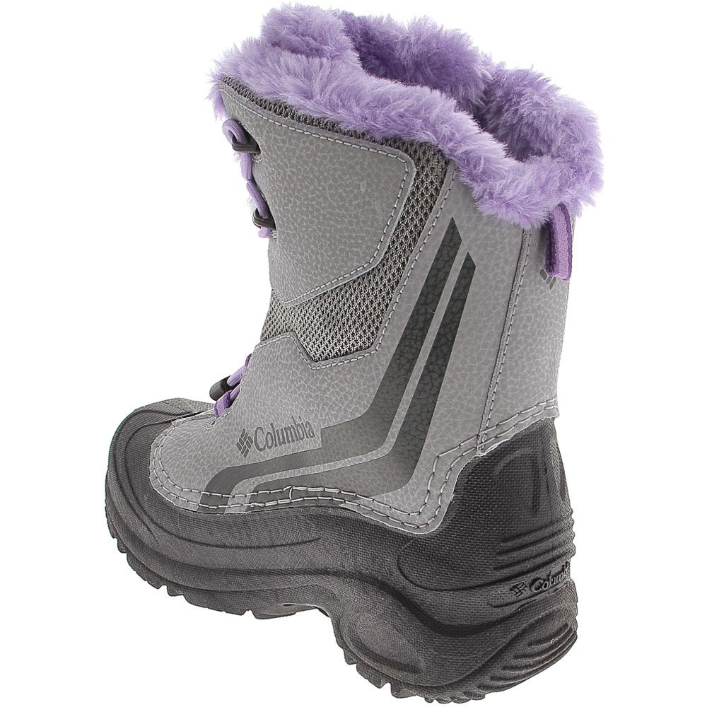 Columbia Bugaboot 4 Omni Heat Winter Boots - Boys | Girls Monument Emperor Back View