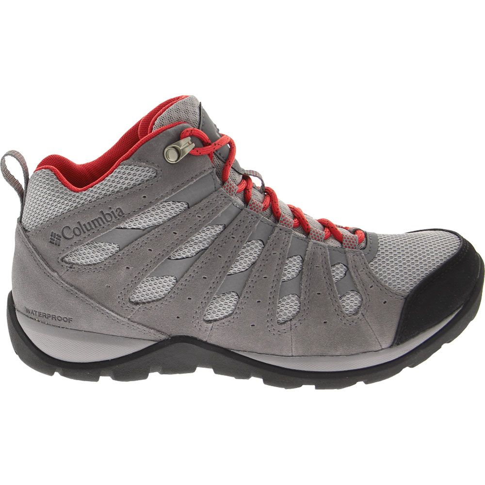 Columbia Redmondv2 Mid H20 Hiking Boots - Womens Grey Side View