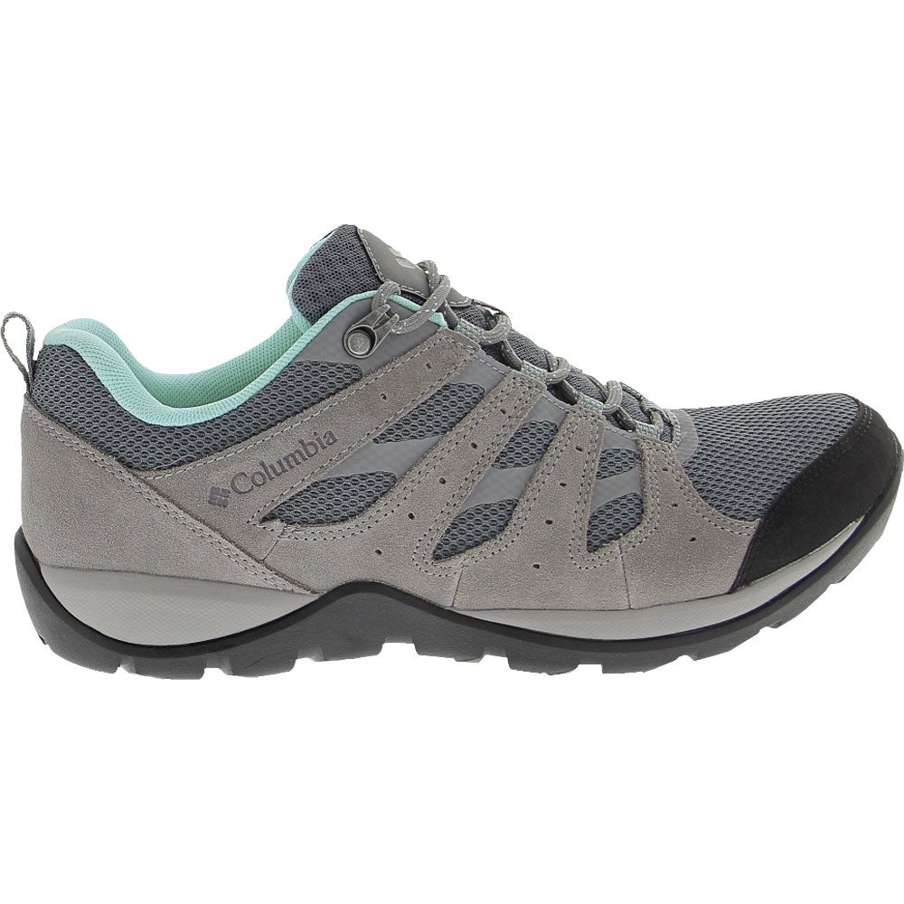 Columbia Redmond V2 Hiking Shoes - Womens Grey Side View