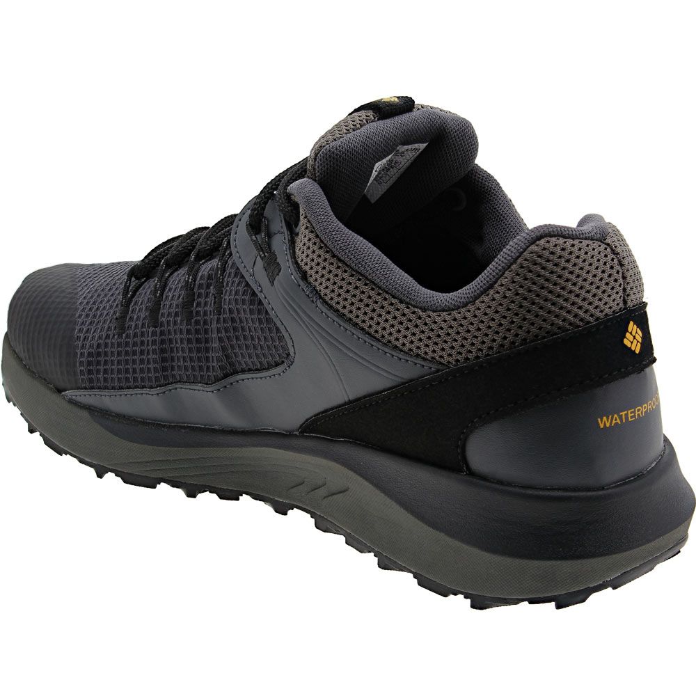 Columbia Trailstorm Hiking Shoes - Mens Grey Back View