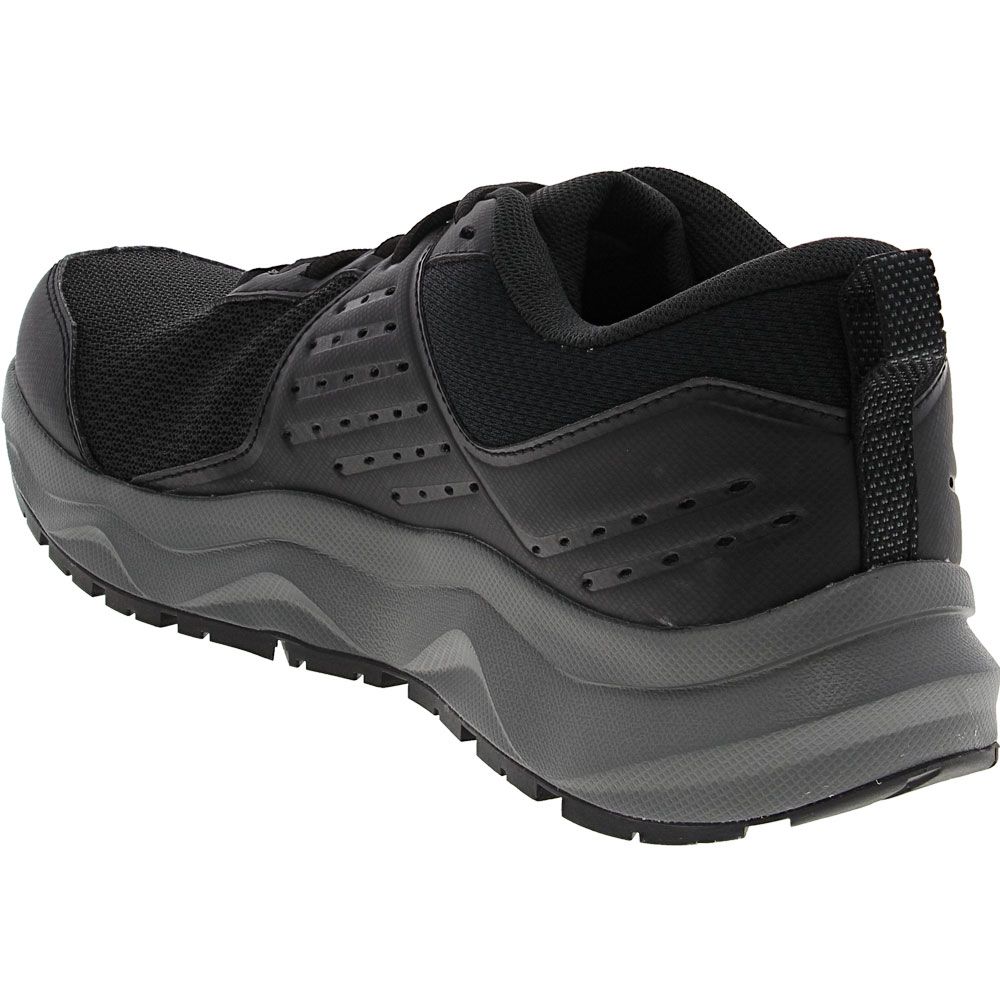 Columbia Trailstorm Elevate Trail Running Shoes - Mens Black Back View