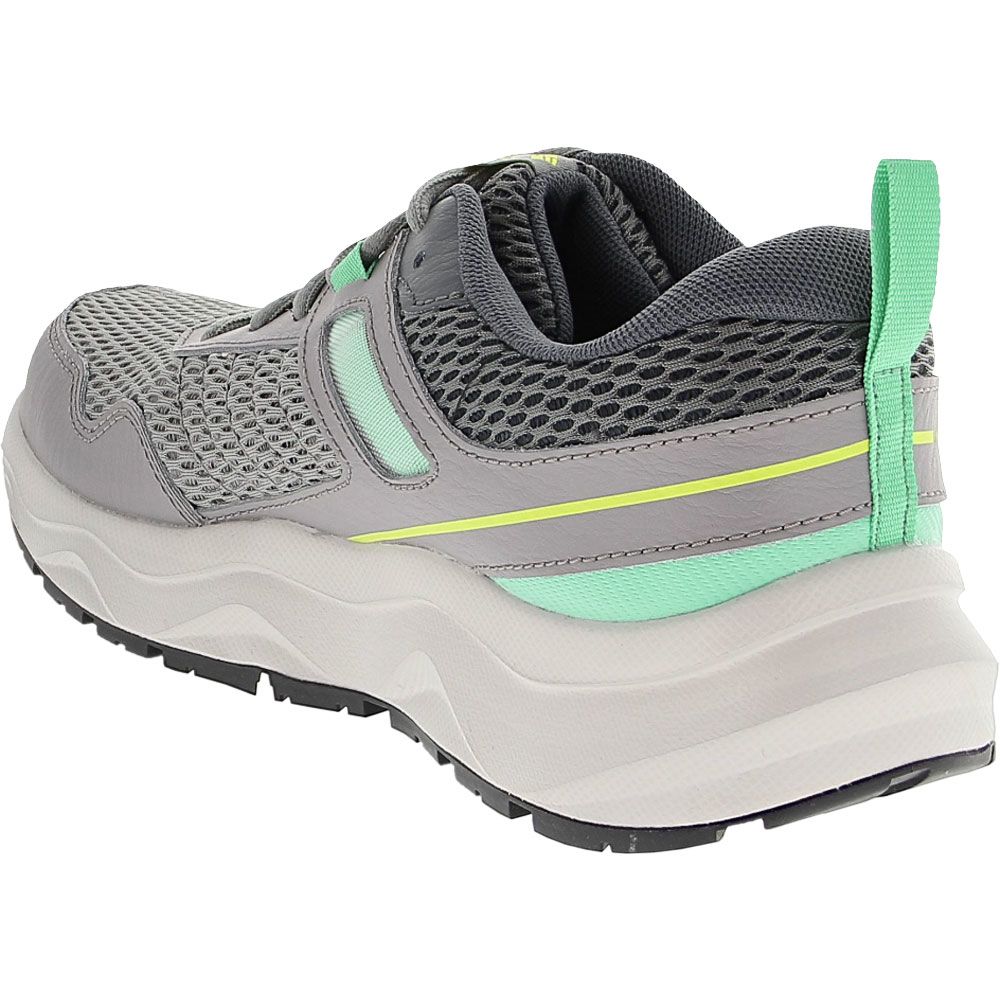 Columbia Plateau Walking Shoes - Womens Monument Grey Back View
