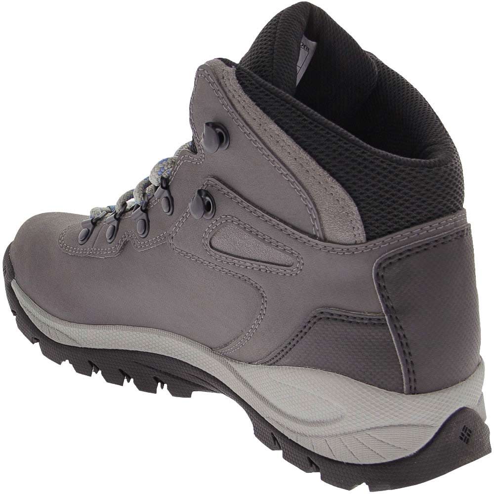 Columbia Newton Ridge Plus WP Hiking Boots - Womens Grey Back View