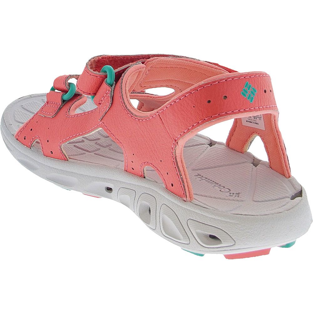 Columbia Techsun Vent Sandals - Boys | Girls Electric Pink Back View