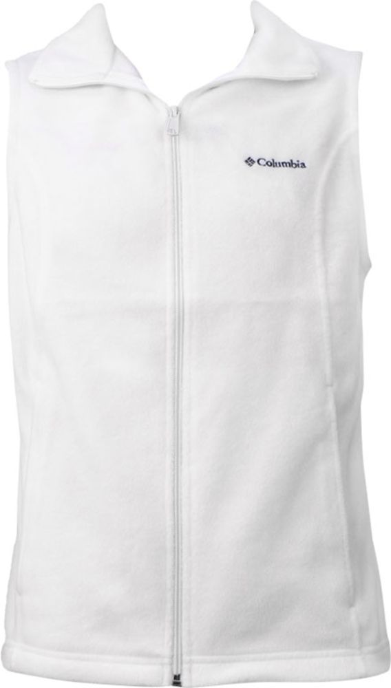 'Columbia Benton Springs Vest Sweatshirts - Womens White Grey