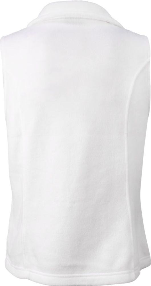 Columbia Benton Springs Vest Sweatshirts - Womens White Grey View 2