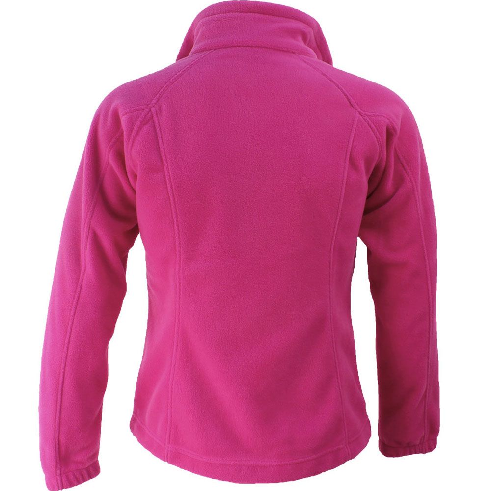 Columbia Benton Springs Full Zip Fleece - Womens Pink View 2