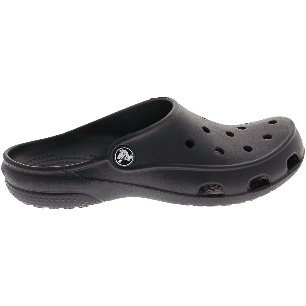 Crocs Freesail Clog Water Sandals - Womens Black Side View