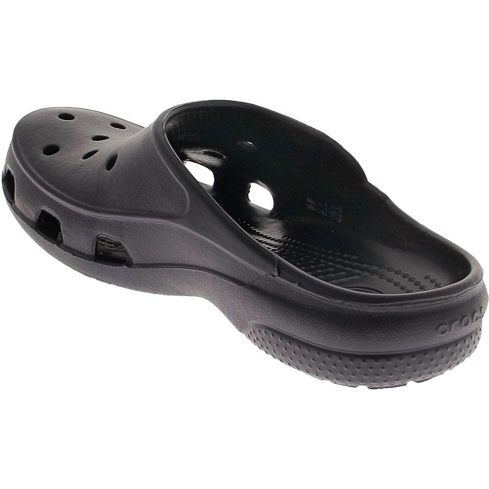 Crocs Freesail Clog Water Sandals - Womens Black Back View