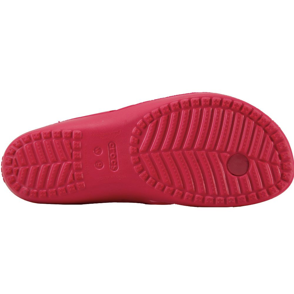 Crocs Kadee Flip Flop 2 Flip Flops - Womens Raspberry Sole View