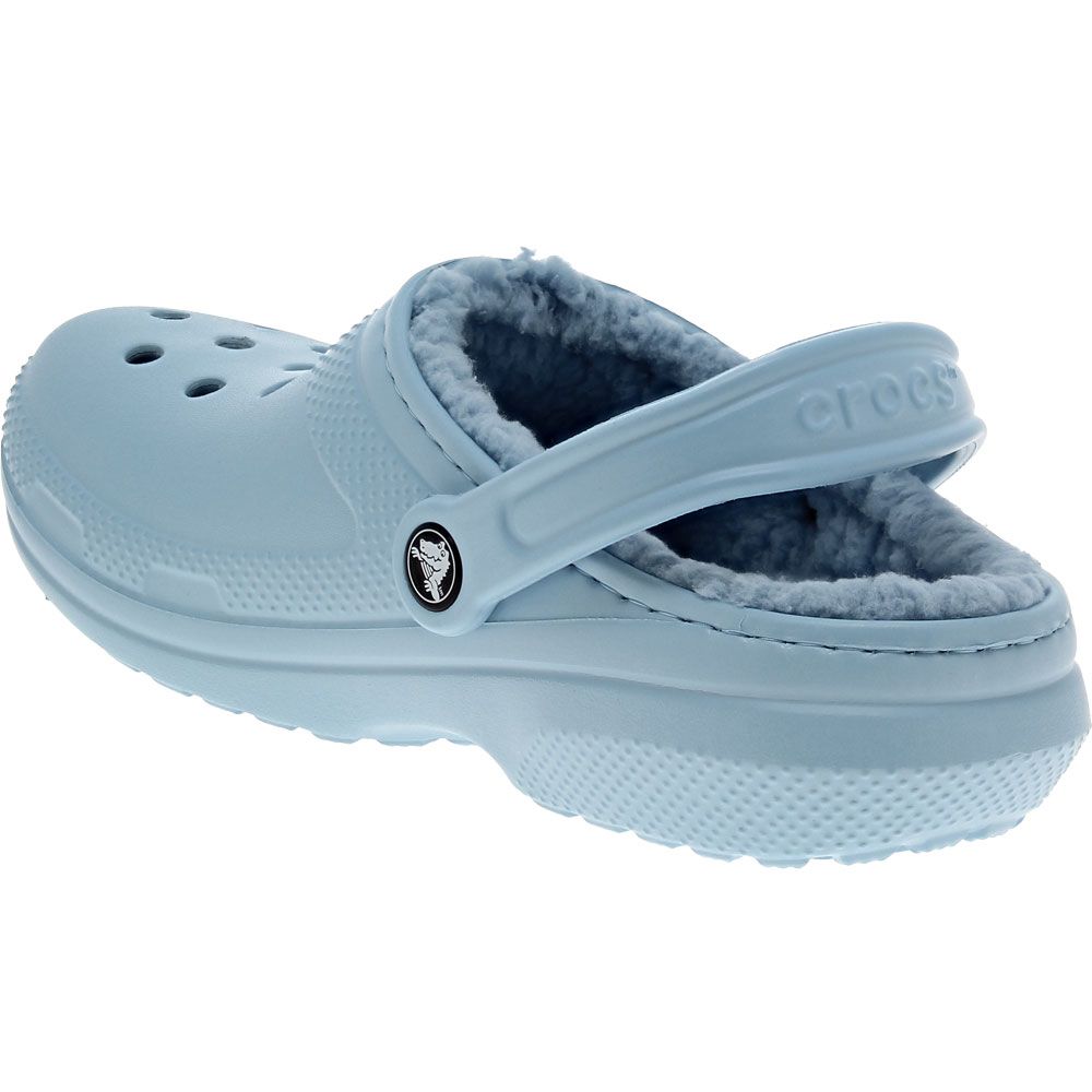 Crocs Classic Lined Clog Water Sandals - Mens Blue Calcite Back View