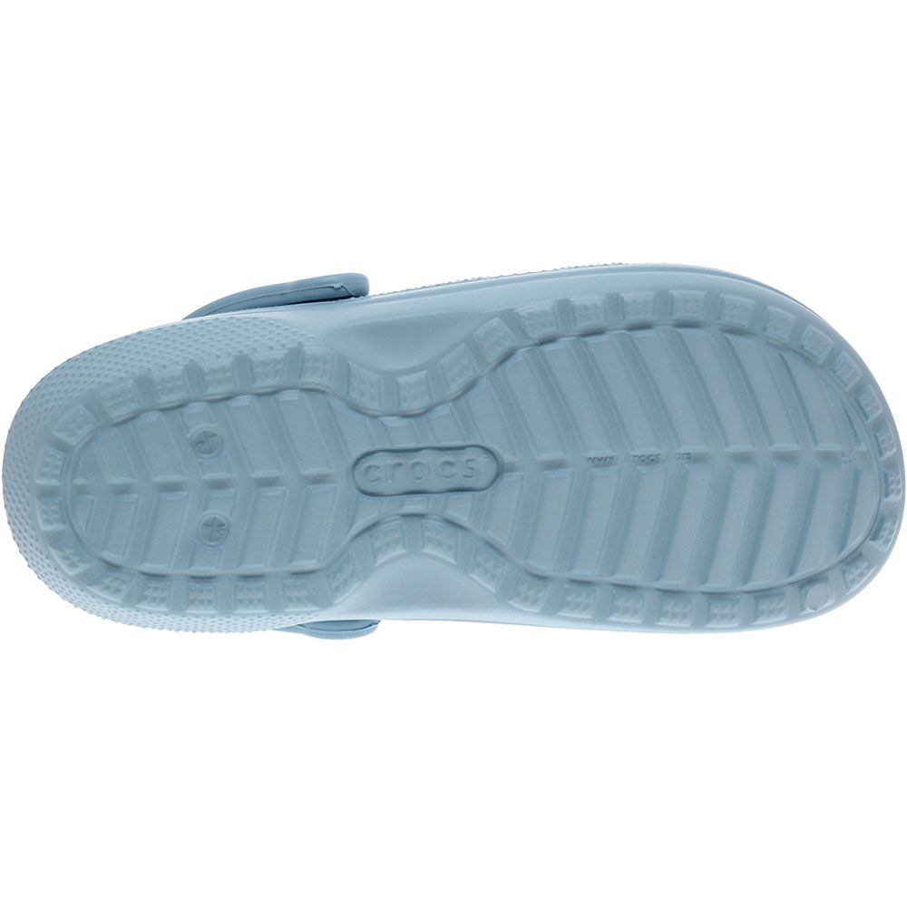 Crocs Classic Lined Clog Water Sandals - Mens Blue Calcite Sole View