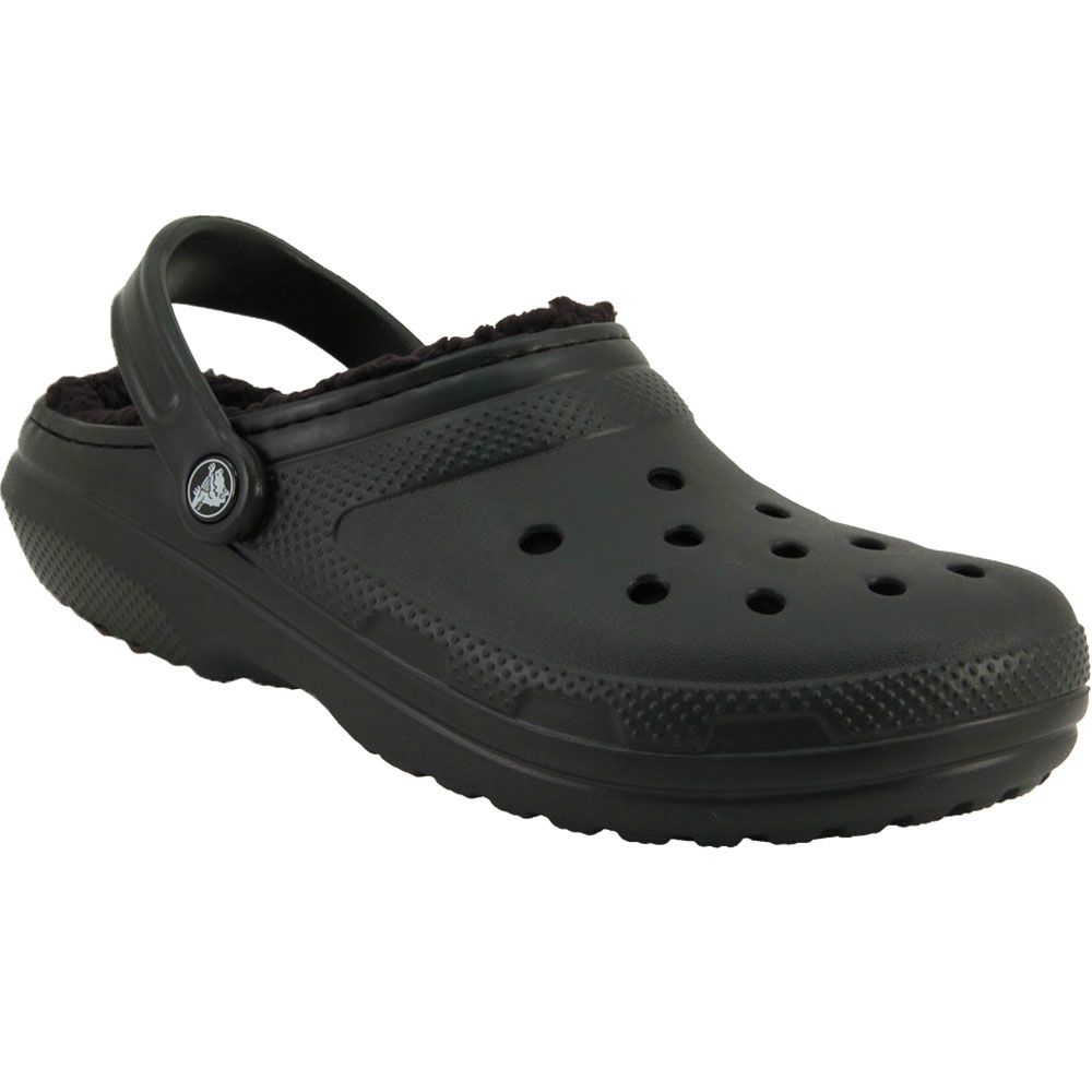 Crocs Classic Lined Clog Water Sandals - Mens Black