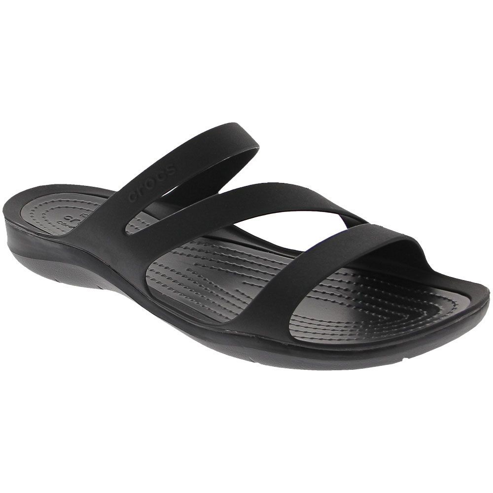 Crocs Swiftwater Water Sandals - Womens Black Black