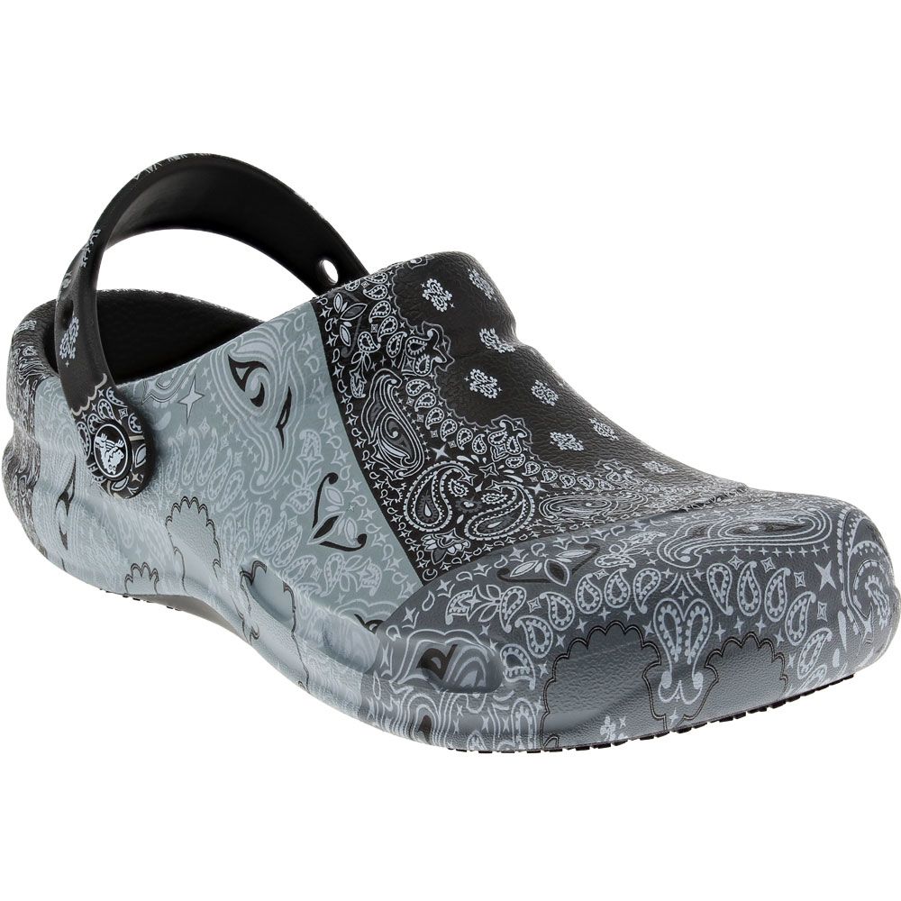 Crocs Bistro Graphic Water Sandals - Mens White Black