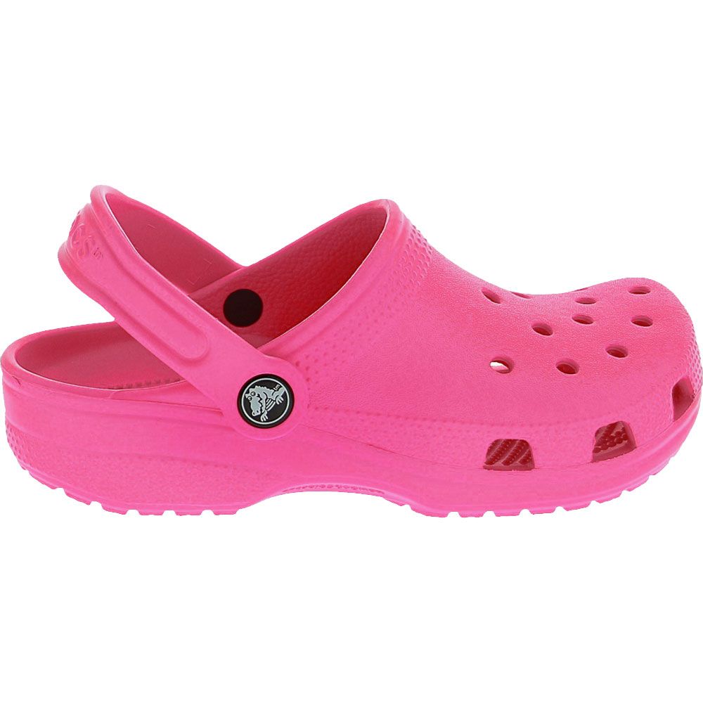 Crocs Classic Water Sandals - Boys | Girls Electric Pink Side View