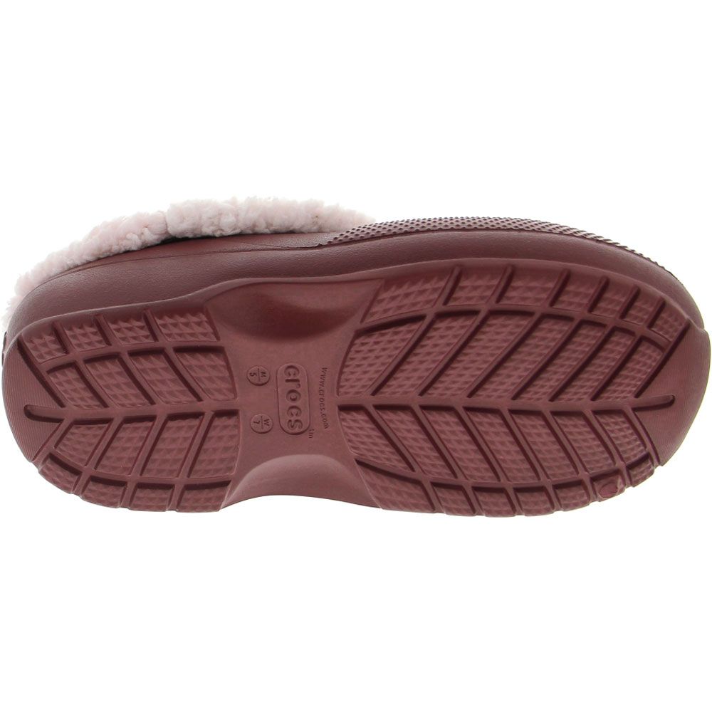 Crocs Classic Blitzen 3 Clog Water Sandals - Mens Burgundy Pink Sole View