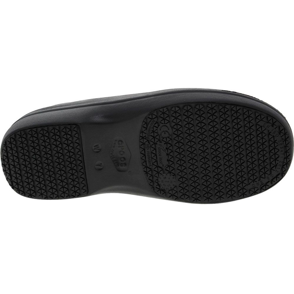 Crocs Neria Pro 2 Duty Shoes - Womens Black Sole View