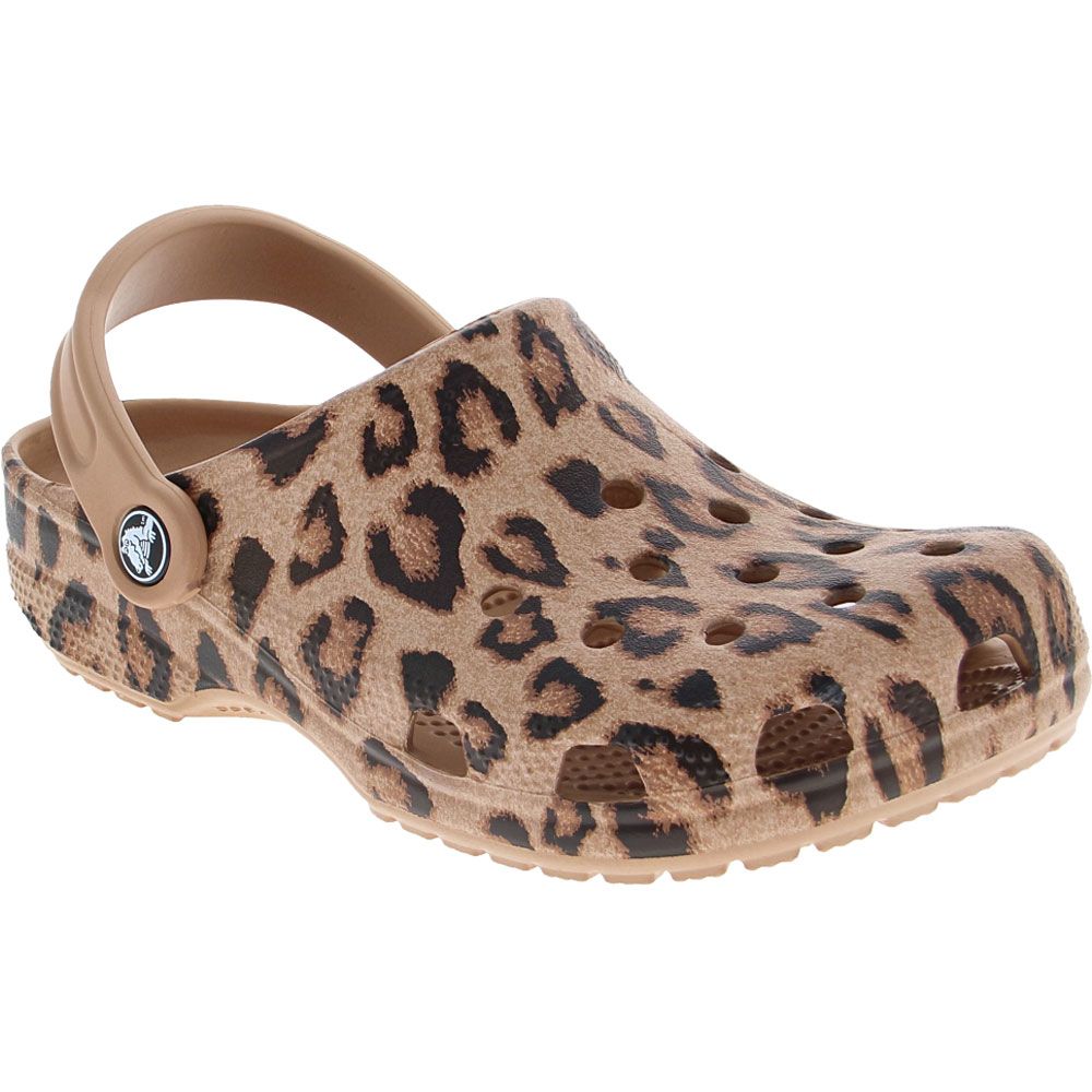 Crocs Classic Printed Water Sandals - Mens Leopard
