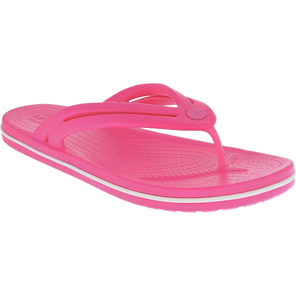 Crocs Crocband Flip Flip Flops - Womens Electric Pink