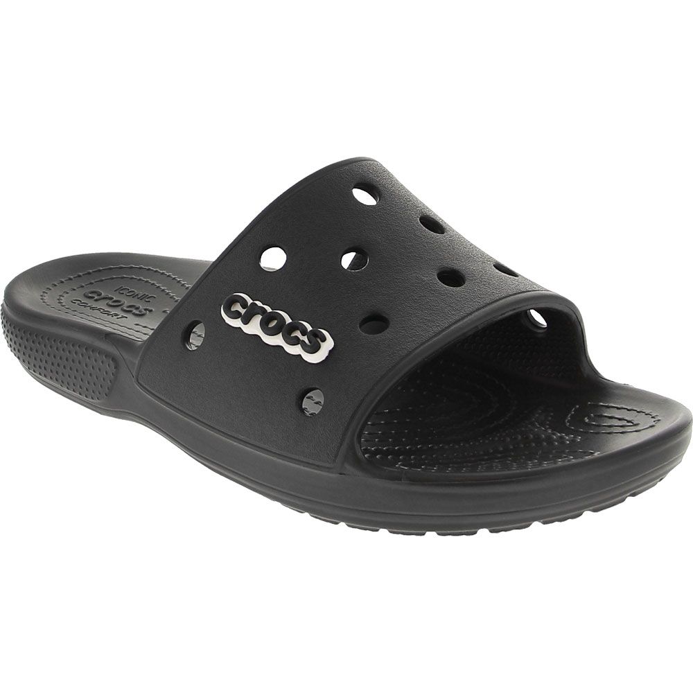 Crocs Classic Crocs Slide Slide Sandals - Mens Black