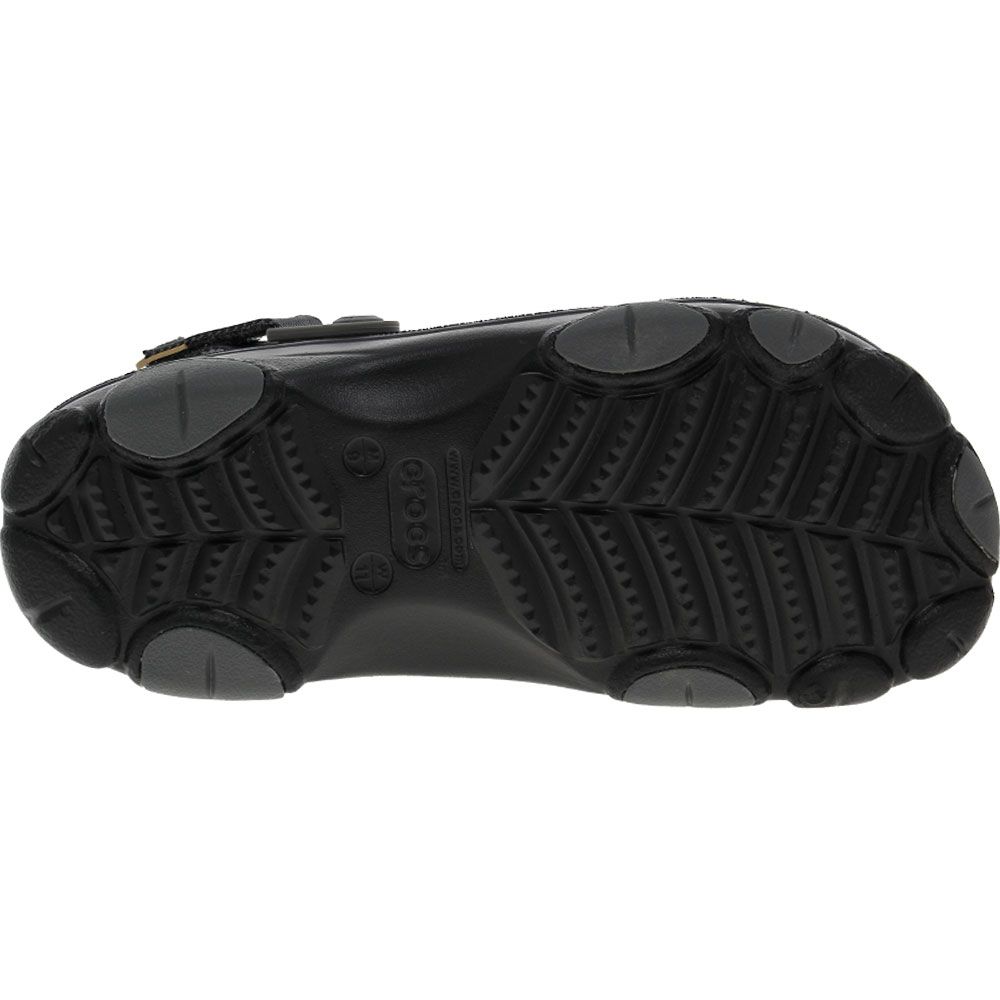 Crocs All Terrain Clog Water Sandals - Mens Black Sole View