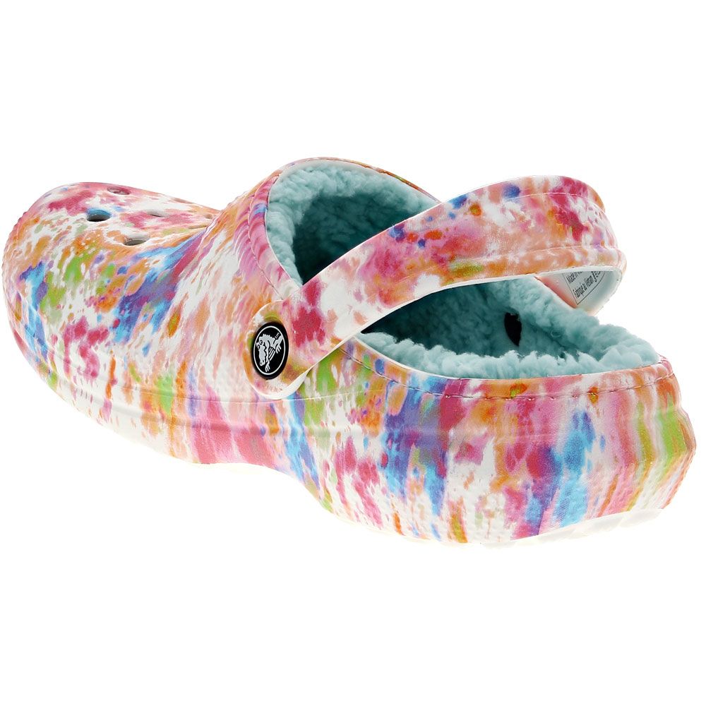Crocs Classic Lined Tie Dye Water Sandals - Mens Multi Back View