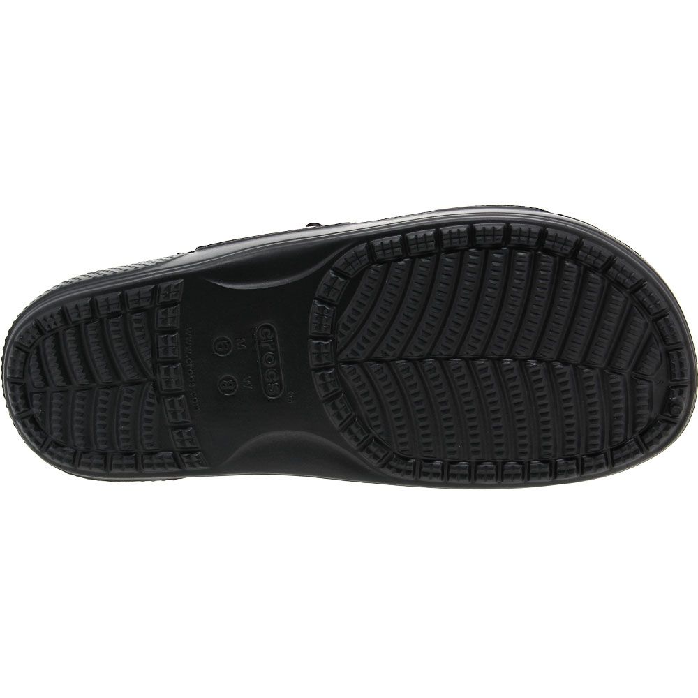 Crocs Classic Sandal Unisex Sandals Black Sole View