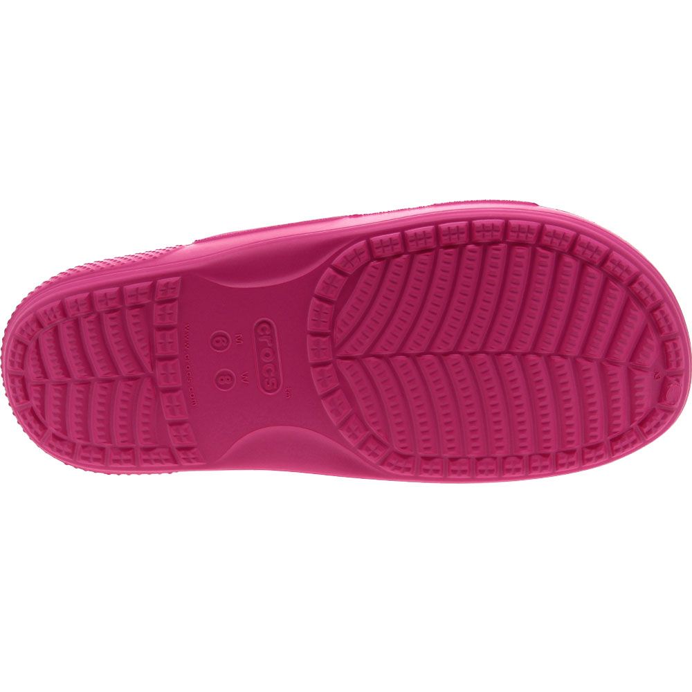 Crocs Classic Sandal Unisex Sandals Juice Pink Sole View